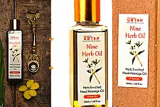 Ubtan ☘ Nine Herb Oil - Herb Enriched Head Massage Oil ☘ 13 { 50ml/200ml }